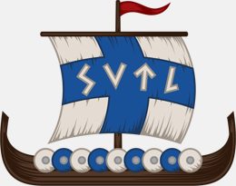 SVTL – Suomen viikinkiaikaisten taistelulajien liitto ry:n logo